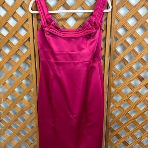 ANTONIO MELANI Fuchsia Midi Dress